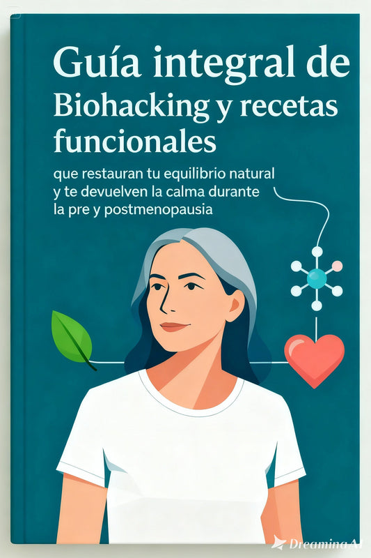 Guía de Biohacking + 800 Recetas que te ayudaran en menos de 30 días durante la Pre y Postmenopausia